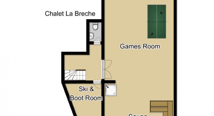 Chalet La Breche, Alpe d'Huez ski chalet, image 5