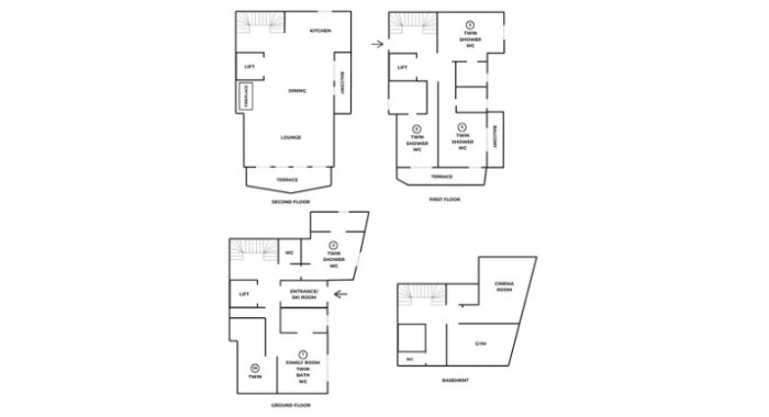 Chalet Le Corty, La Tania ski chalet, image 3