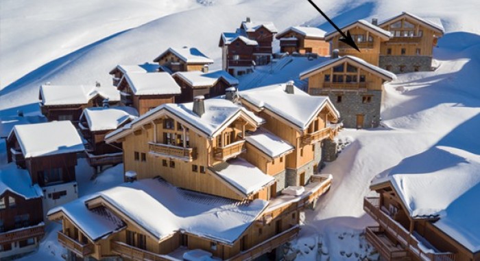 Chalet Crocus Blanc