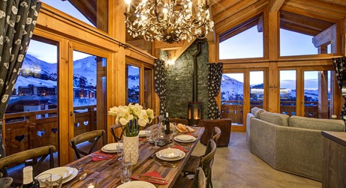 Chalet Iris Bleu, La Plagne Soleil ski chalet, image 3