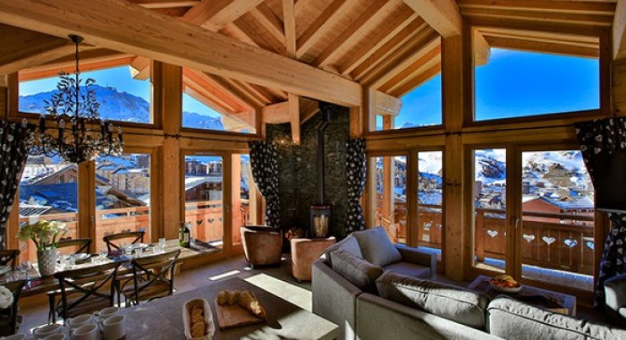 Chalet Iris Bleu, La Plagne Soleil ski chalet, image 2