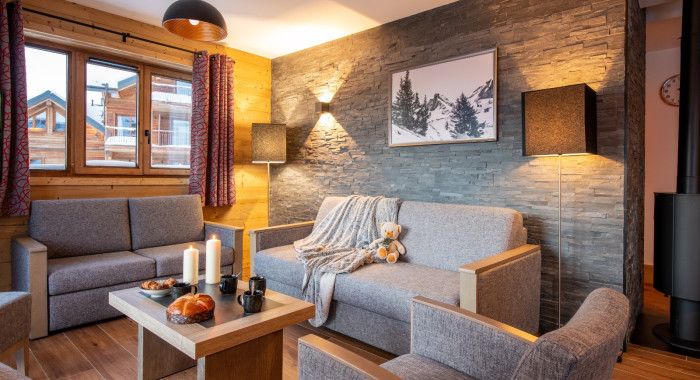 Le White Pearl Lodge and Spa, La Plagne Soleil ski chalet, image 4